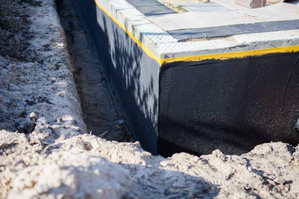 Residential Emergency Waterproofing installation at a Mendon, IL home by SJ Waterproofing Pros